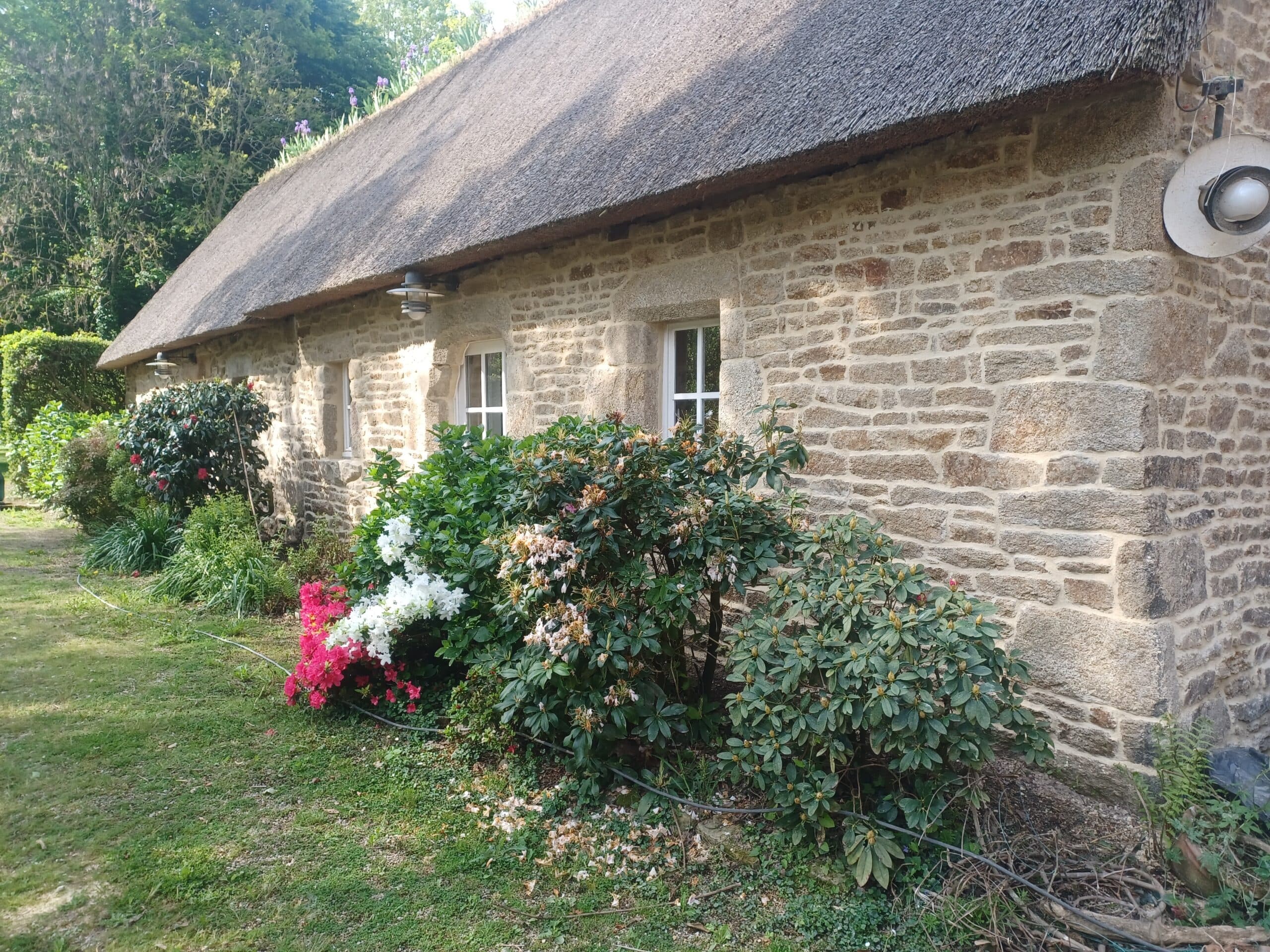 Photo rénovation facade longère